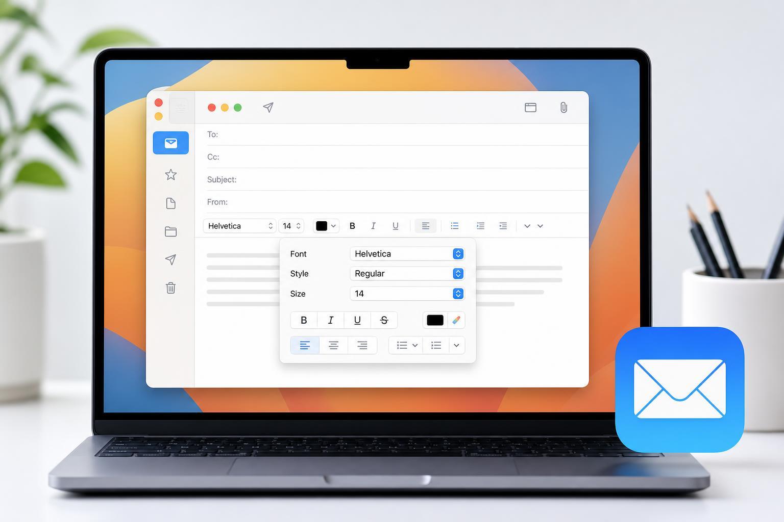 How to Change the Font Style and Size in Apple Mail