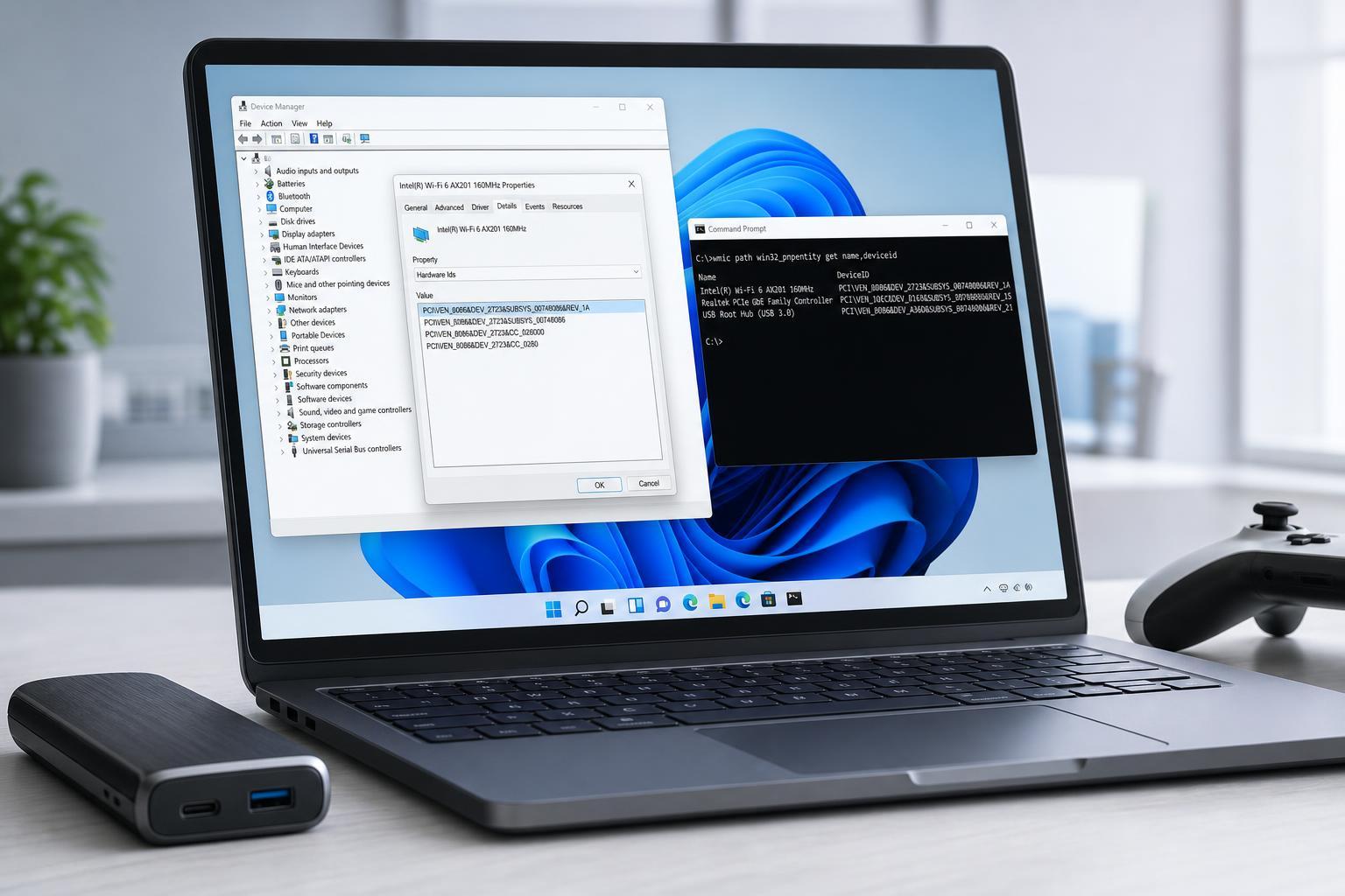 4 Fast Ways to Find a Device’s Hardware ID in Windows 11