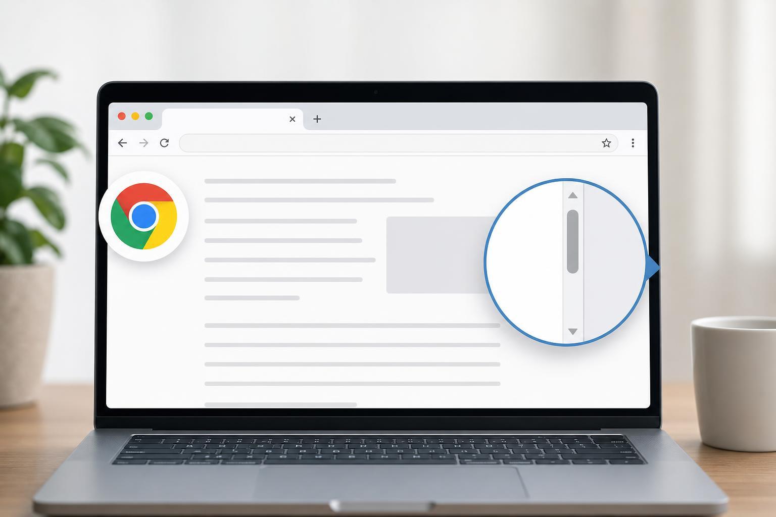 How to Restore the Missing Scroll Bar in Google Chrome