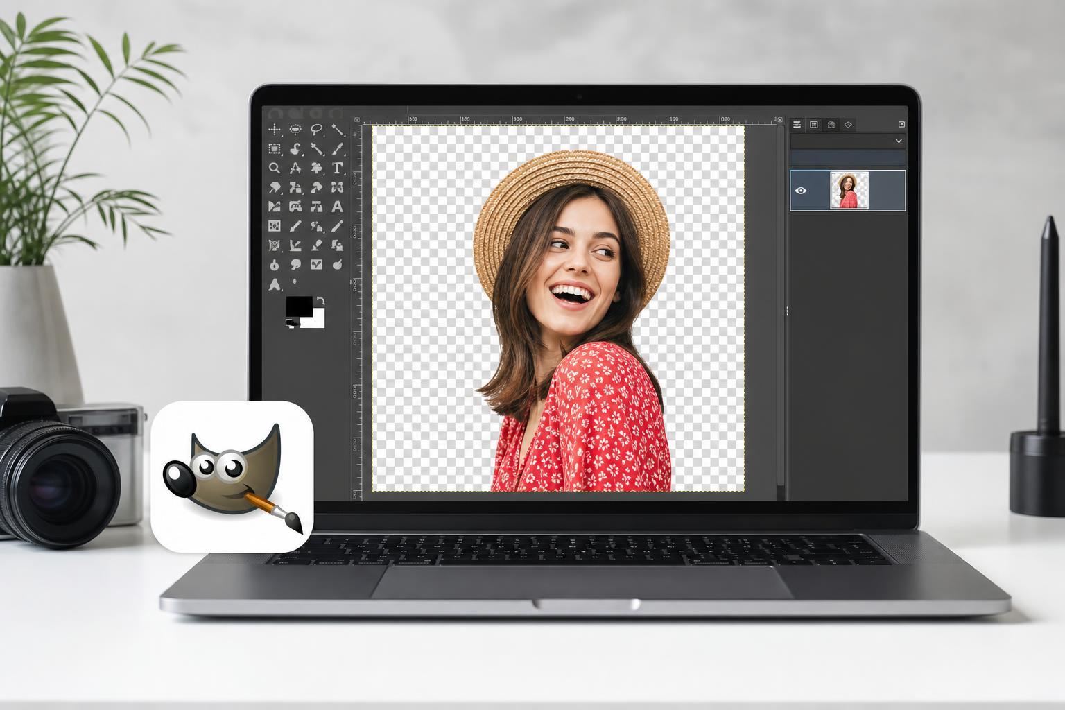 How to Remove an Image Background in GIMP and Make It Transparent