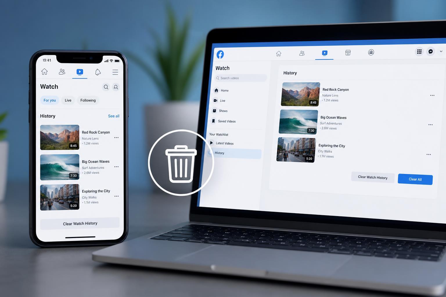 How to Clear Facebook Watch History on Mobile and Desktop