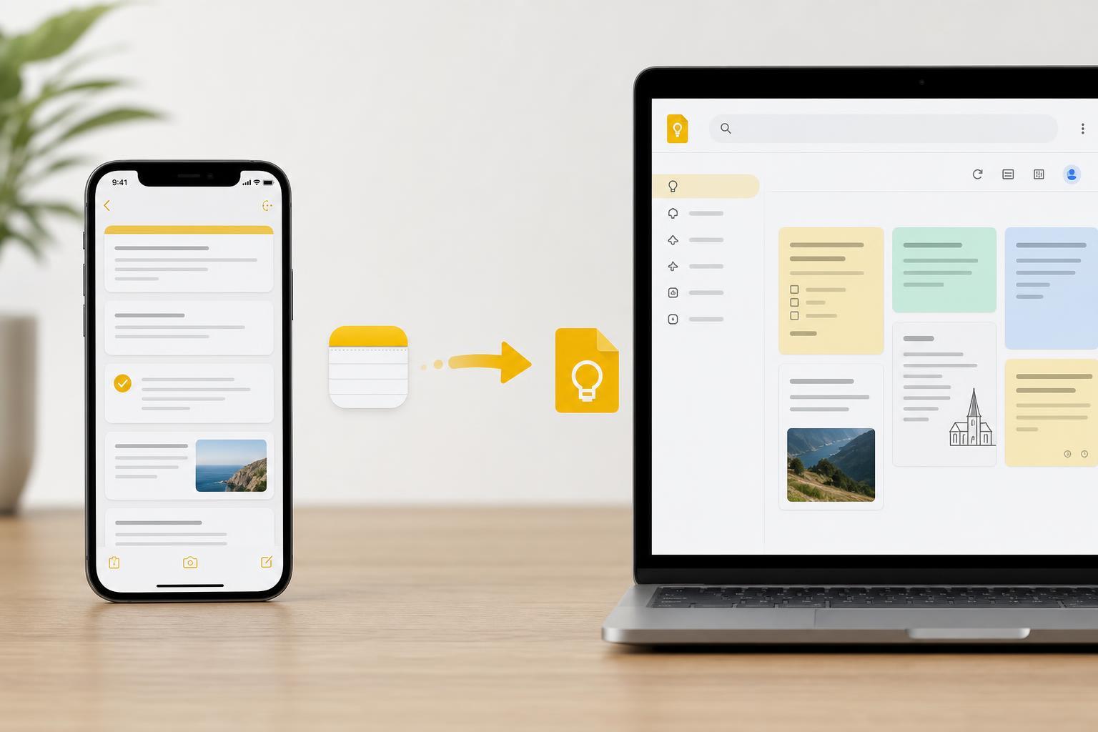 How to Move iPhone Notes into Google Keep