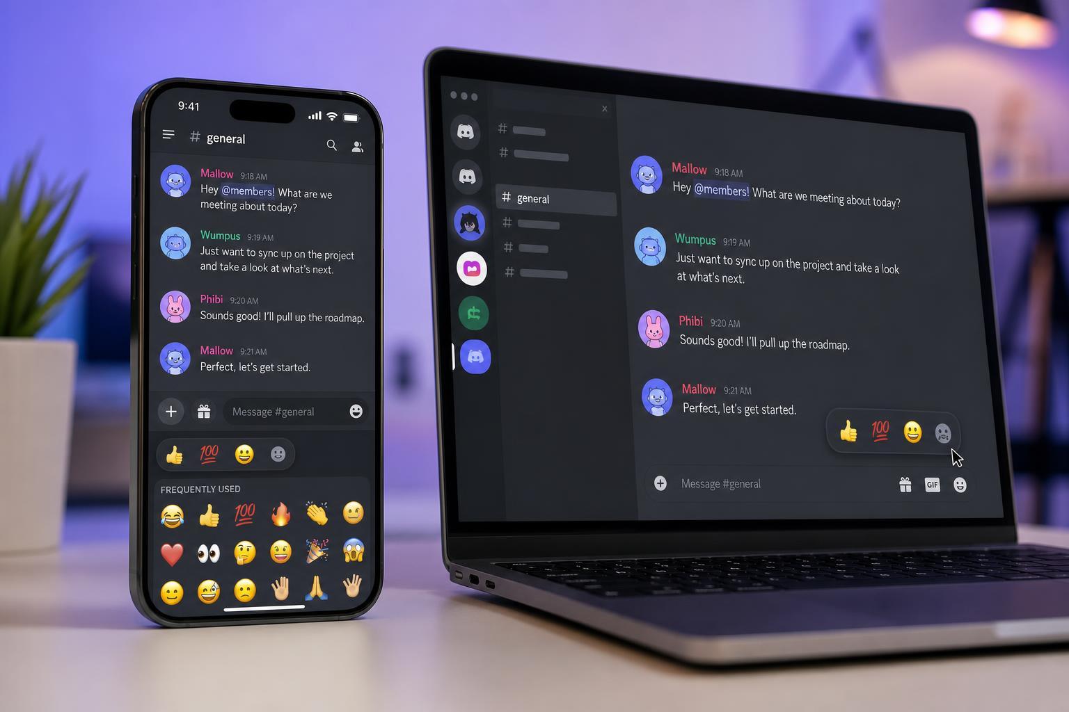 How to React to Discord Messages on Mobile and Desktop