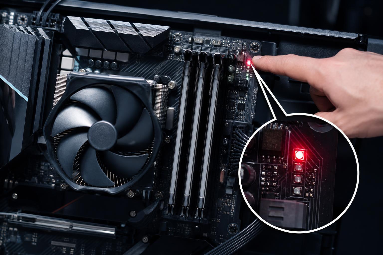 7 Practical Ways to Fix a Red Light Error on Your Motherboard