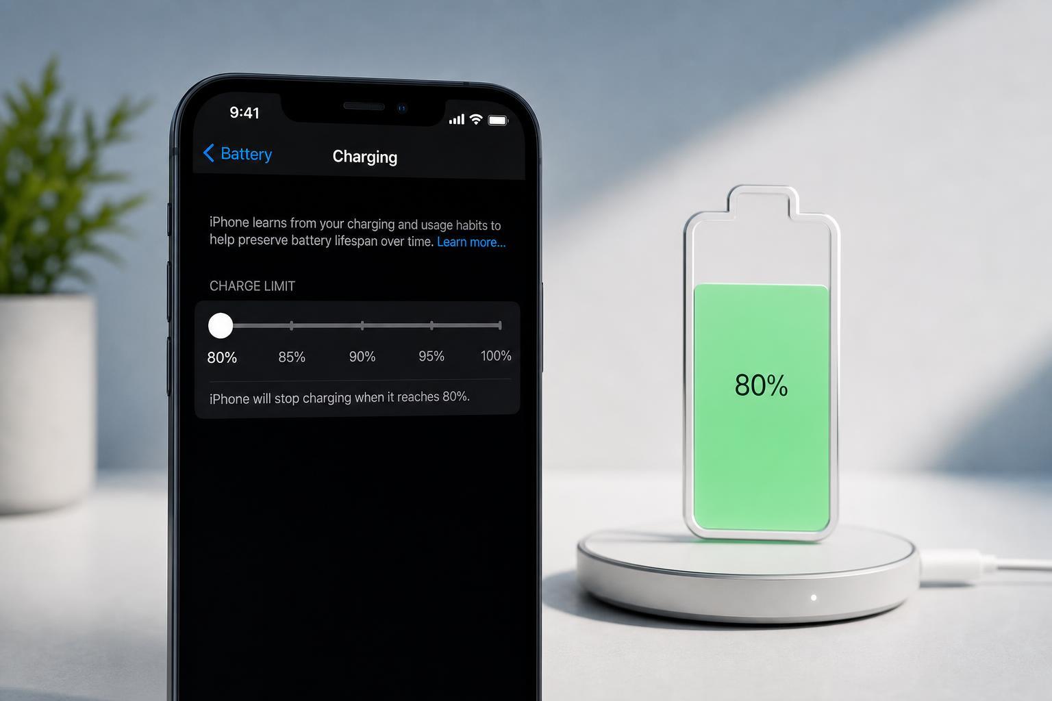 How to Limit iPhone Battery Charging to 80%