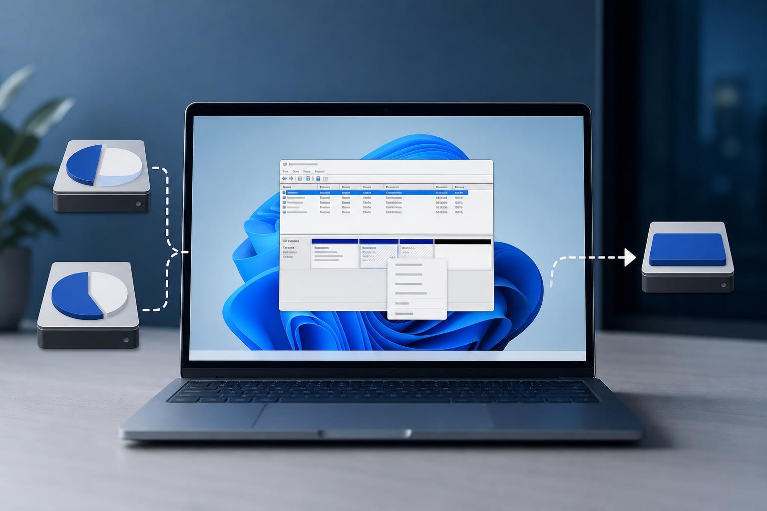 Create and Merge Disk Partitions in Windows 11