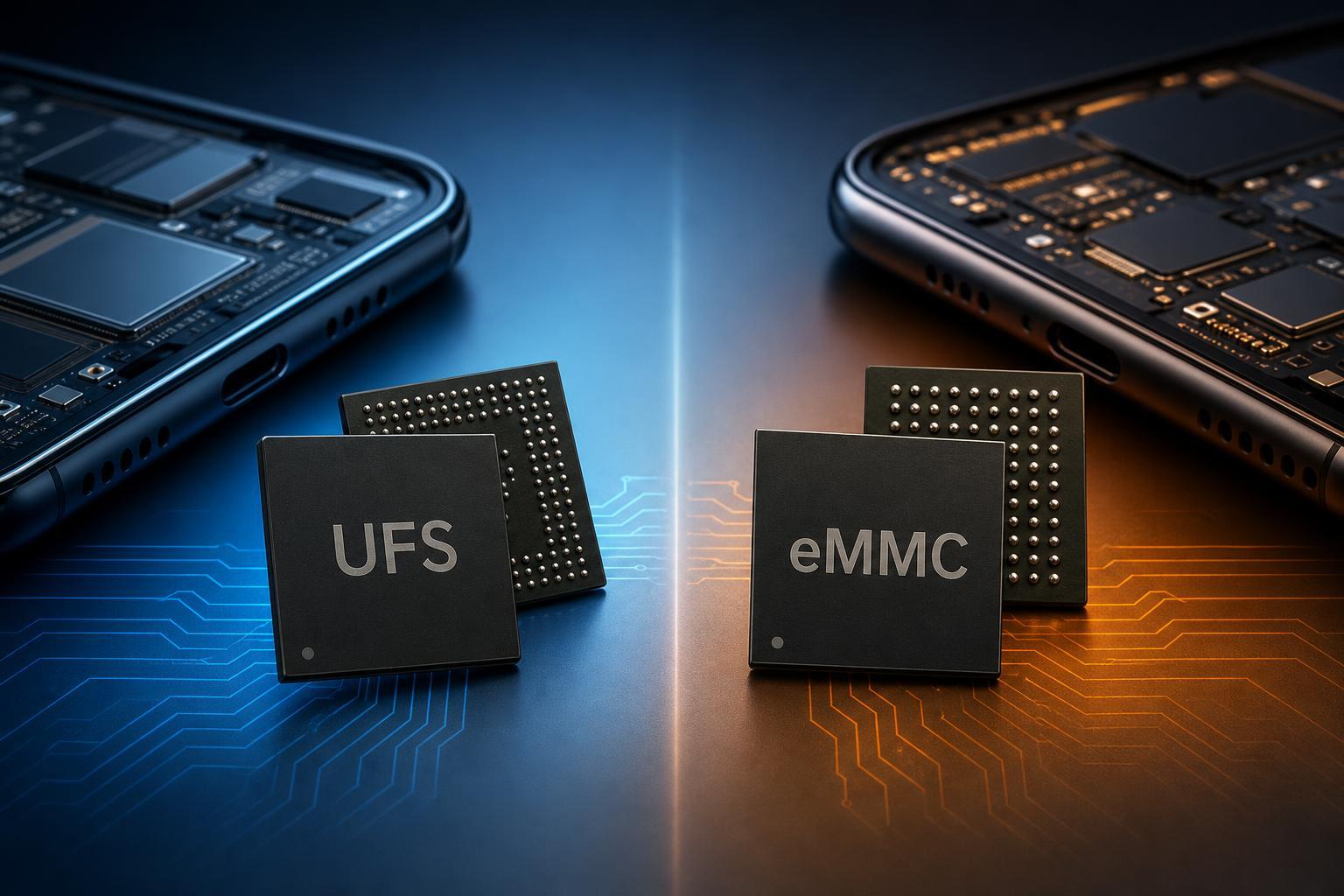 UFS vs eMMC: Which Mobile Storage Type Is the Better Choice?