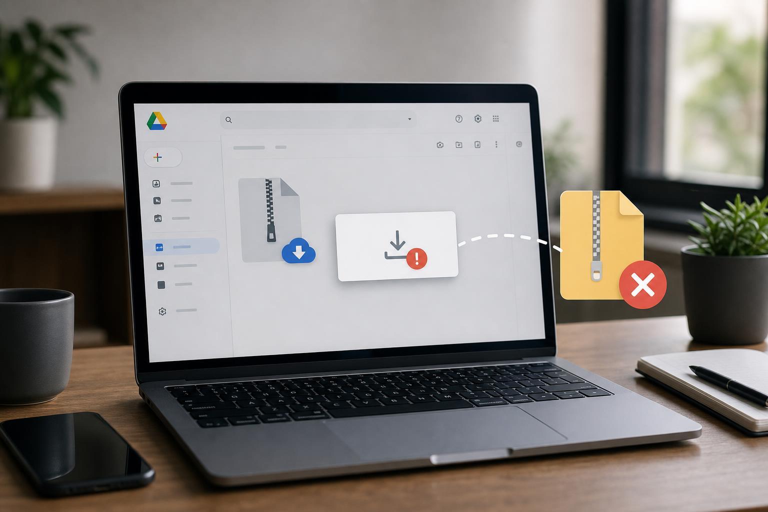 Fixing Google Drive When Zipped Files Won’t Download