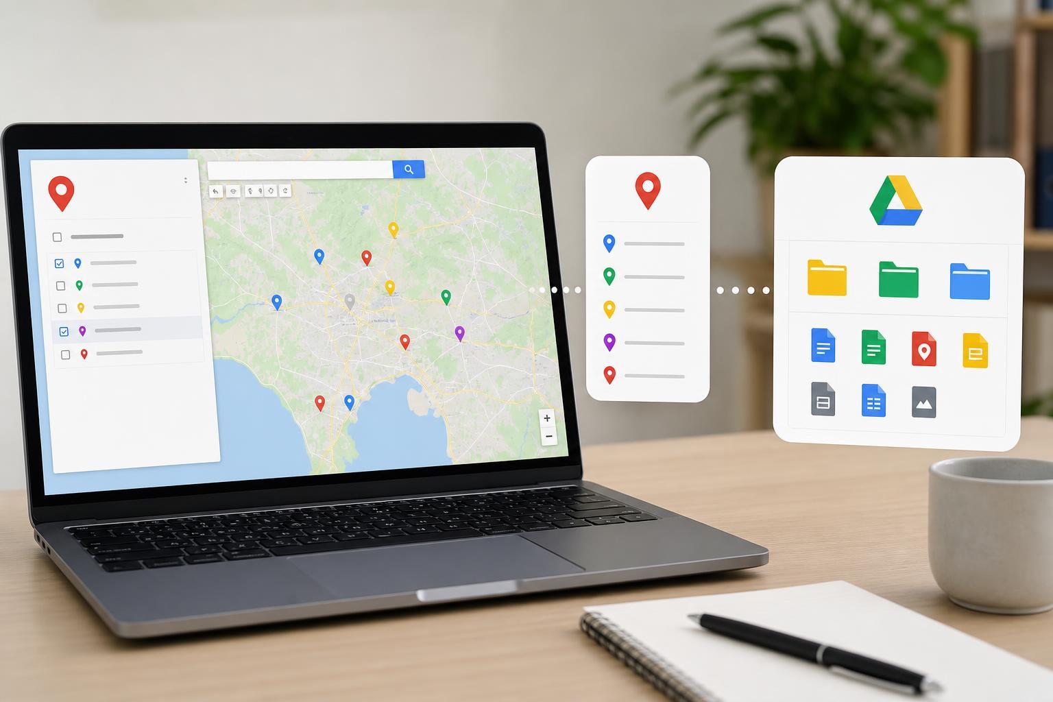Creating and Managing a Custom Map with My Maps and Google Drive