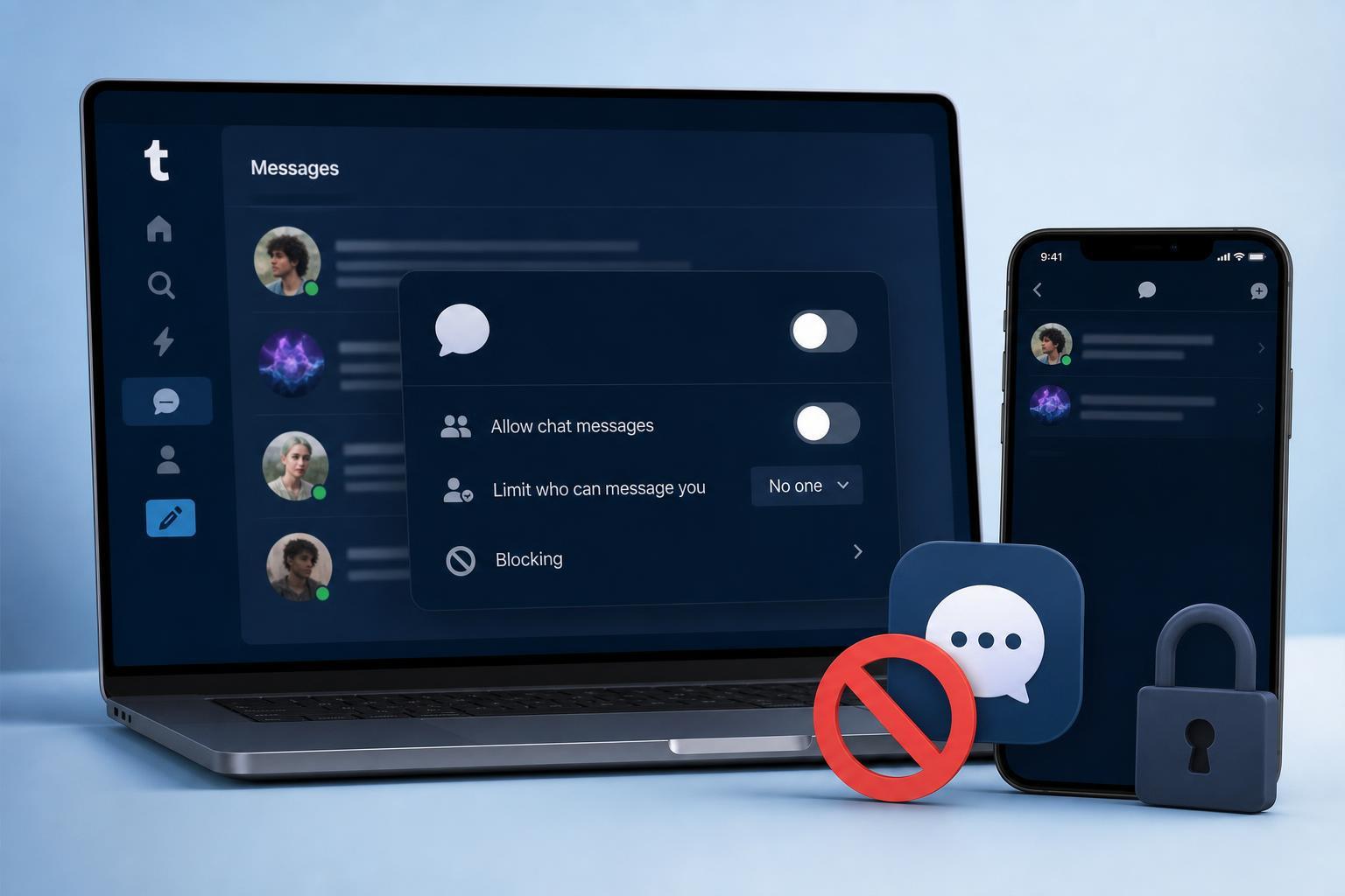 How to Turn Off or Limit Tumblr Instant Messaging