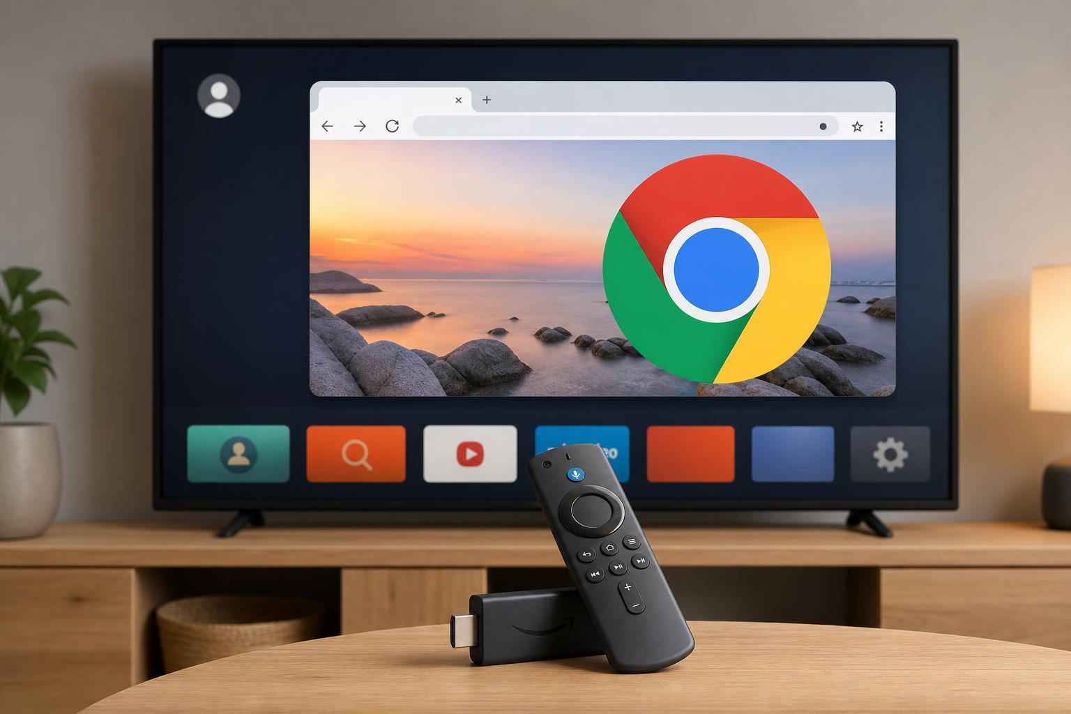 Installing and Using Google Chrome on an Amazon Fire TV Stick