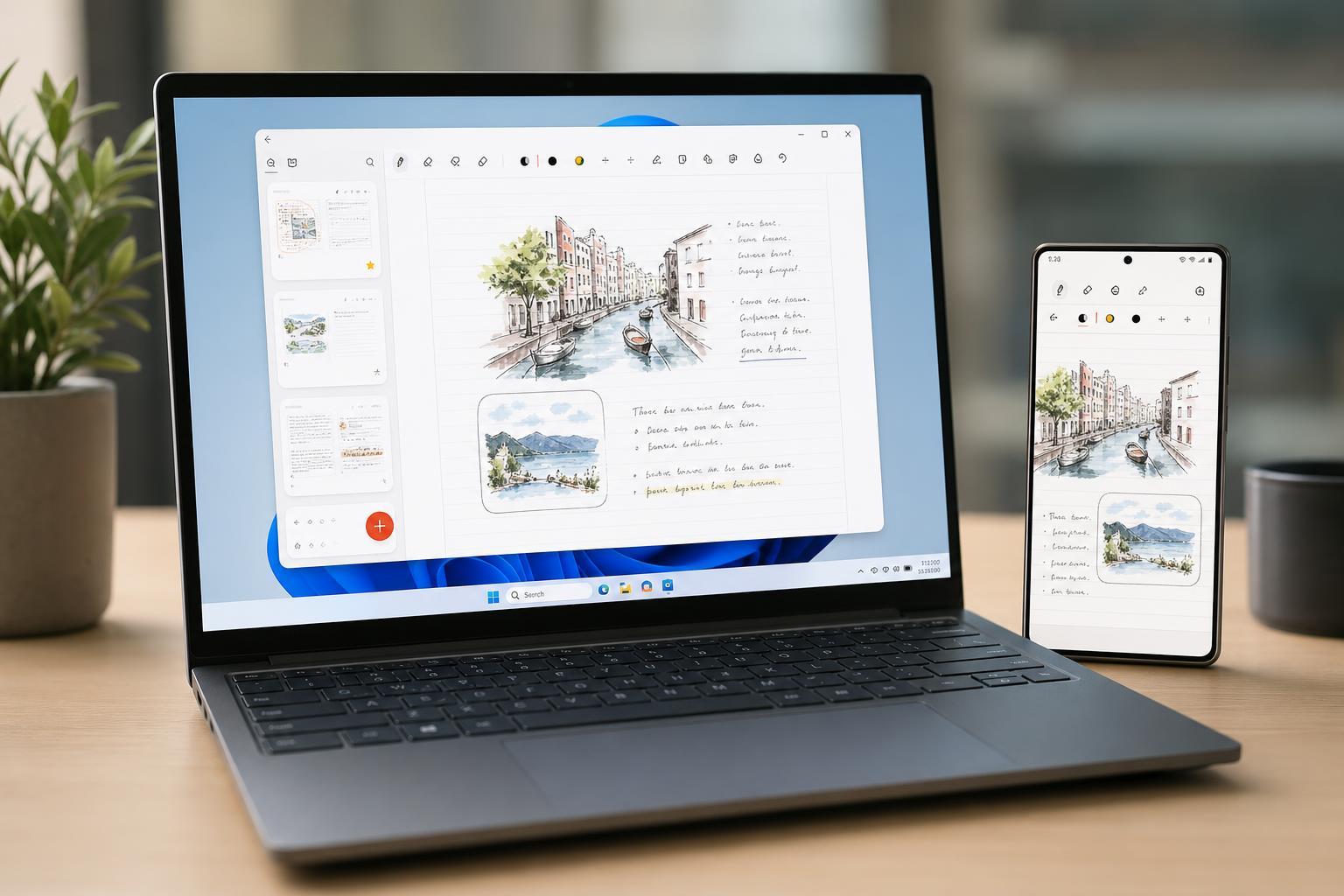 Accessing Samsung Notes on a Windows PC