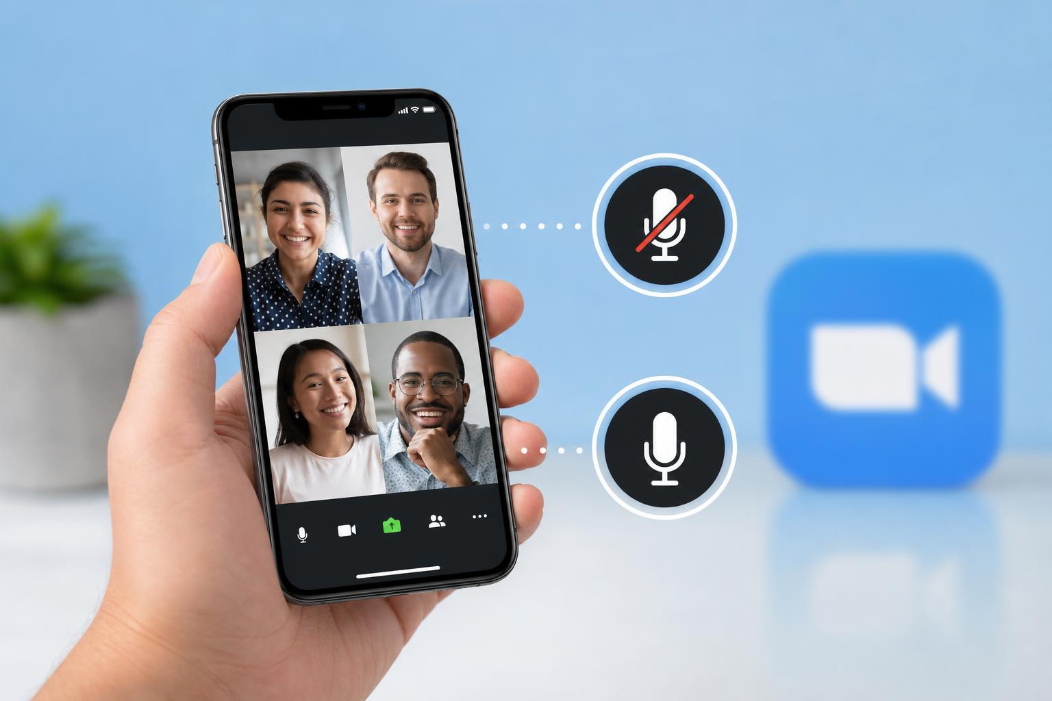How to Mute and Unmute Yourself on Zoom from a Phone