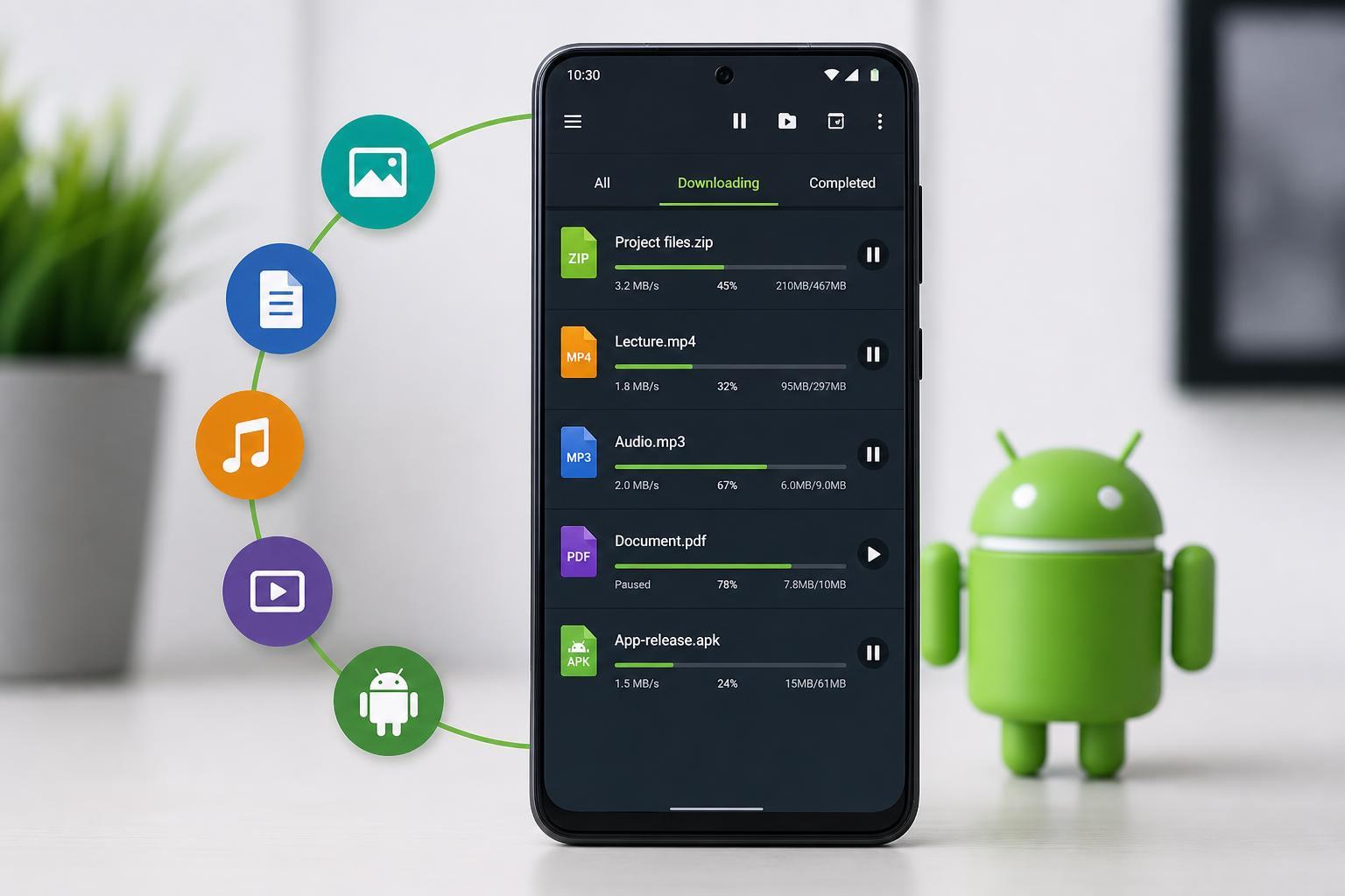 4 Best Android Download Managers for 2024