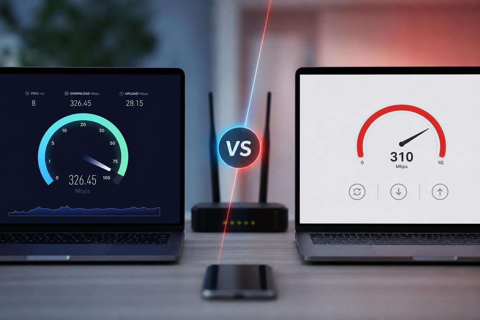 Speedtest vs Fast: A Detailed Comparison of Two Internet Speed Test Services