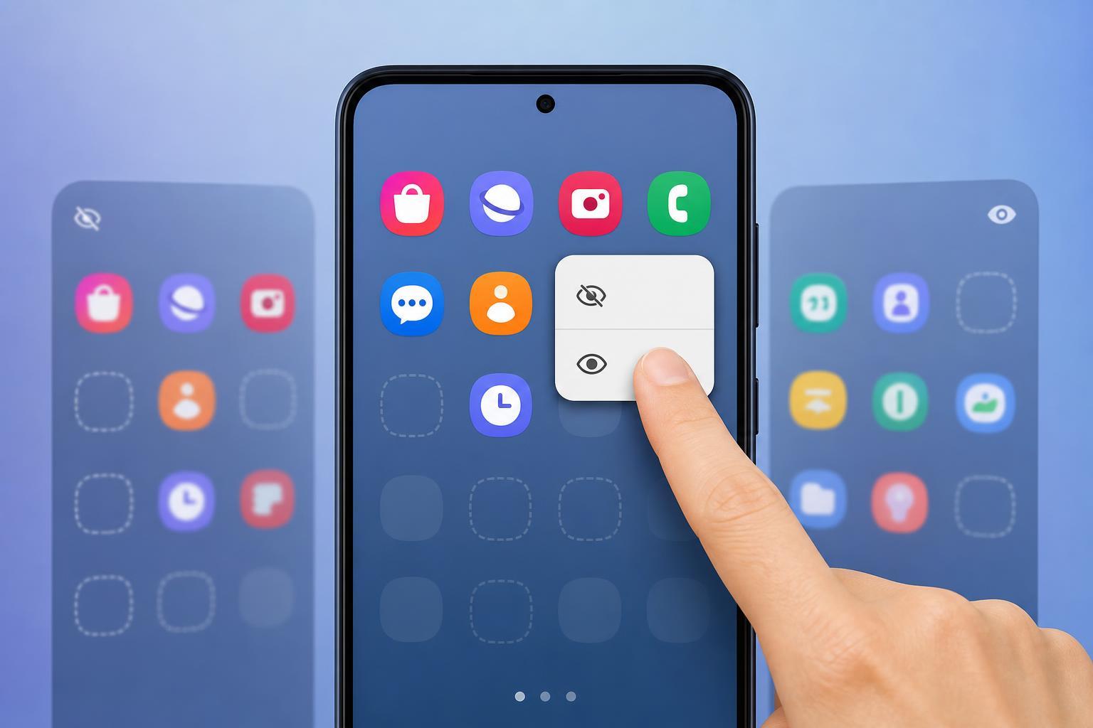 Hide or Unhide Apps on a Samsung Galaxy Phone