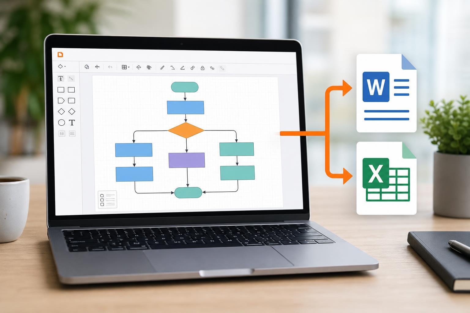Exporting Lucidchart Diagrams to Microsoft Word and Excel: A Practical Guide