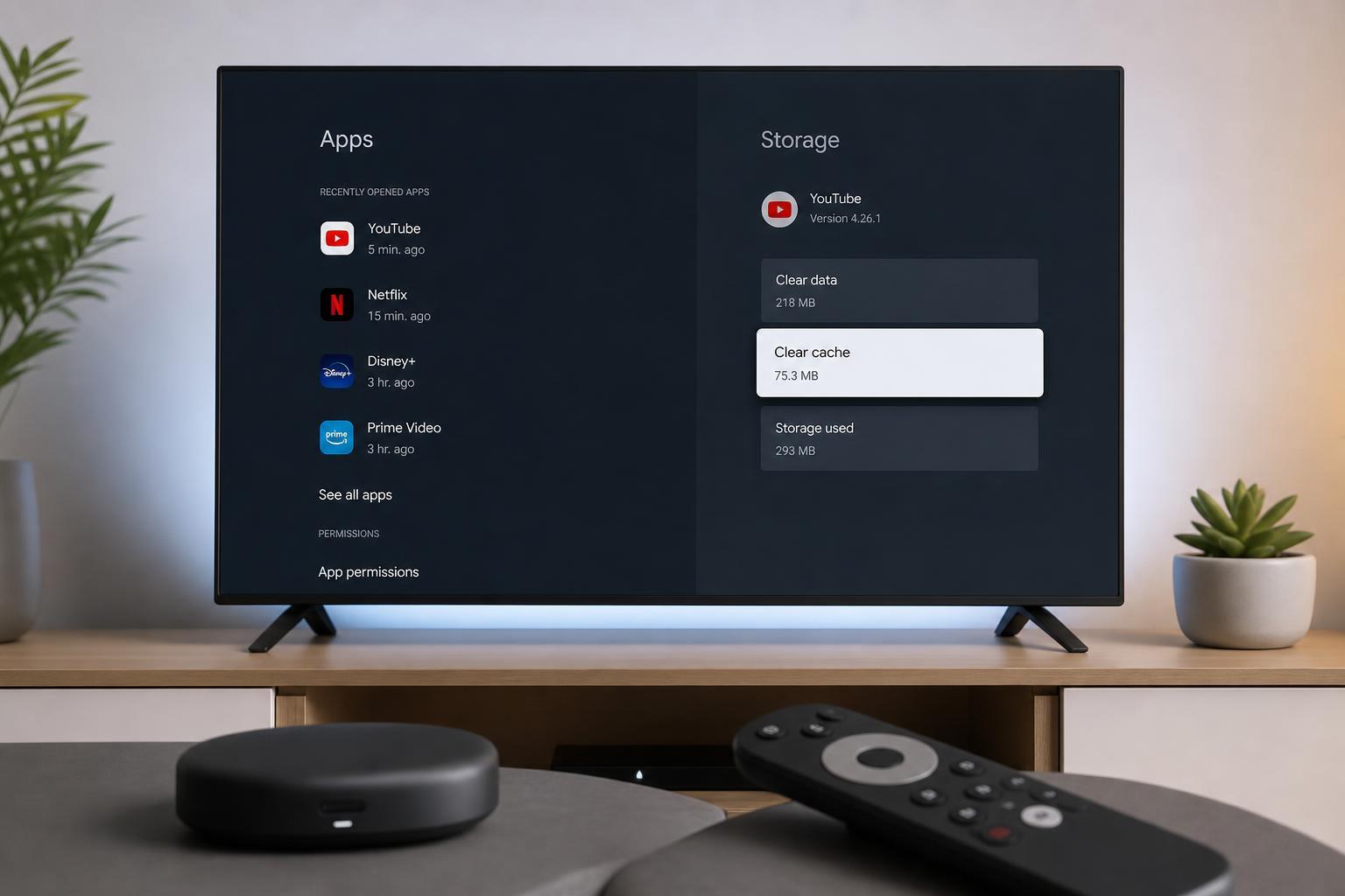 How to Clear Cache on Android TV and Google TV
