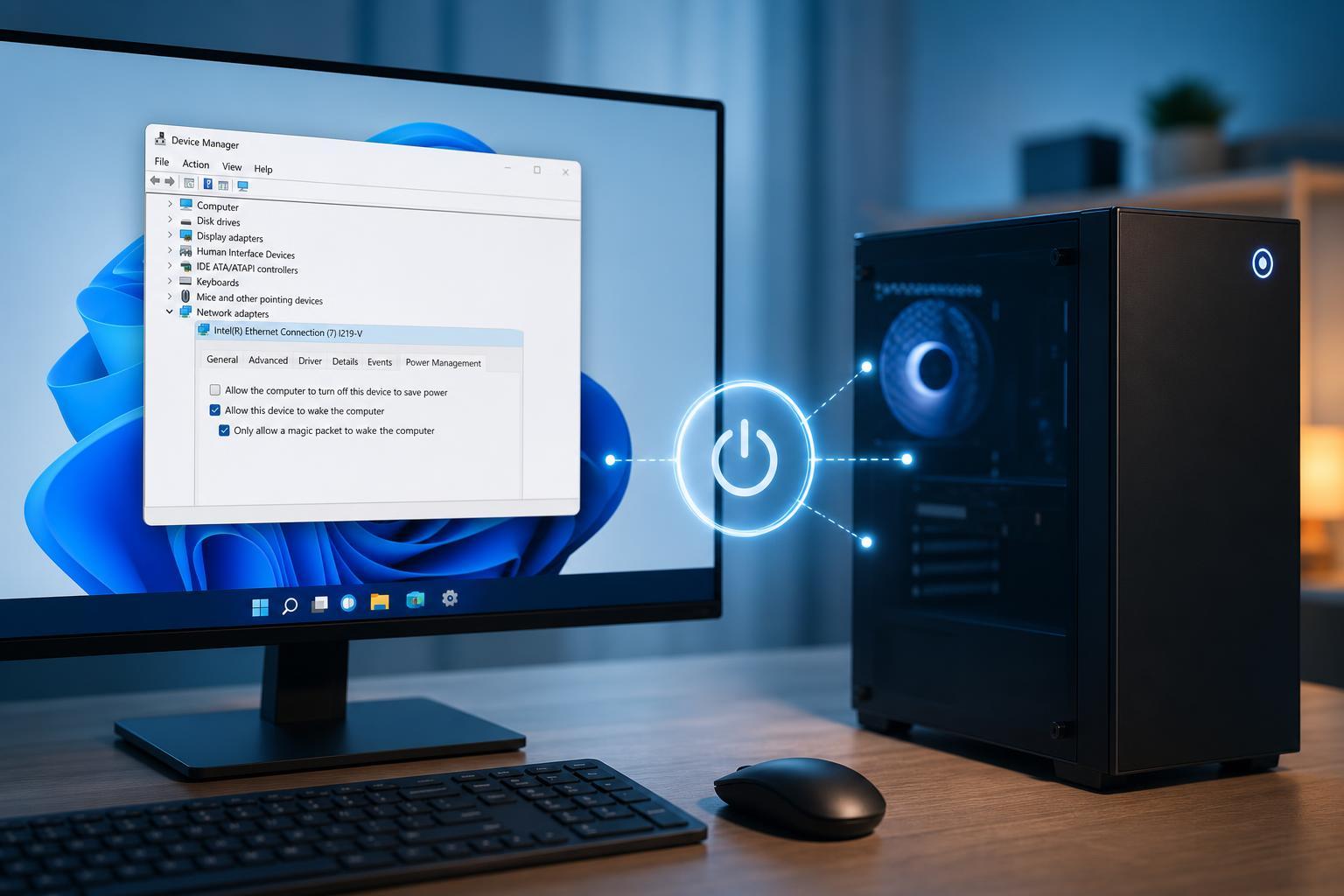 Enable Wake-on-LAN in Windows 11