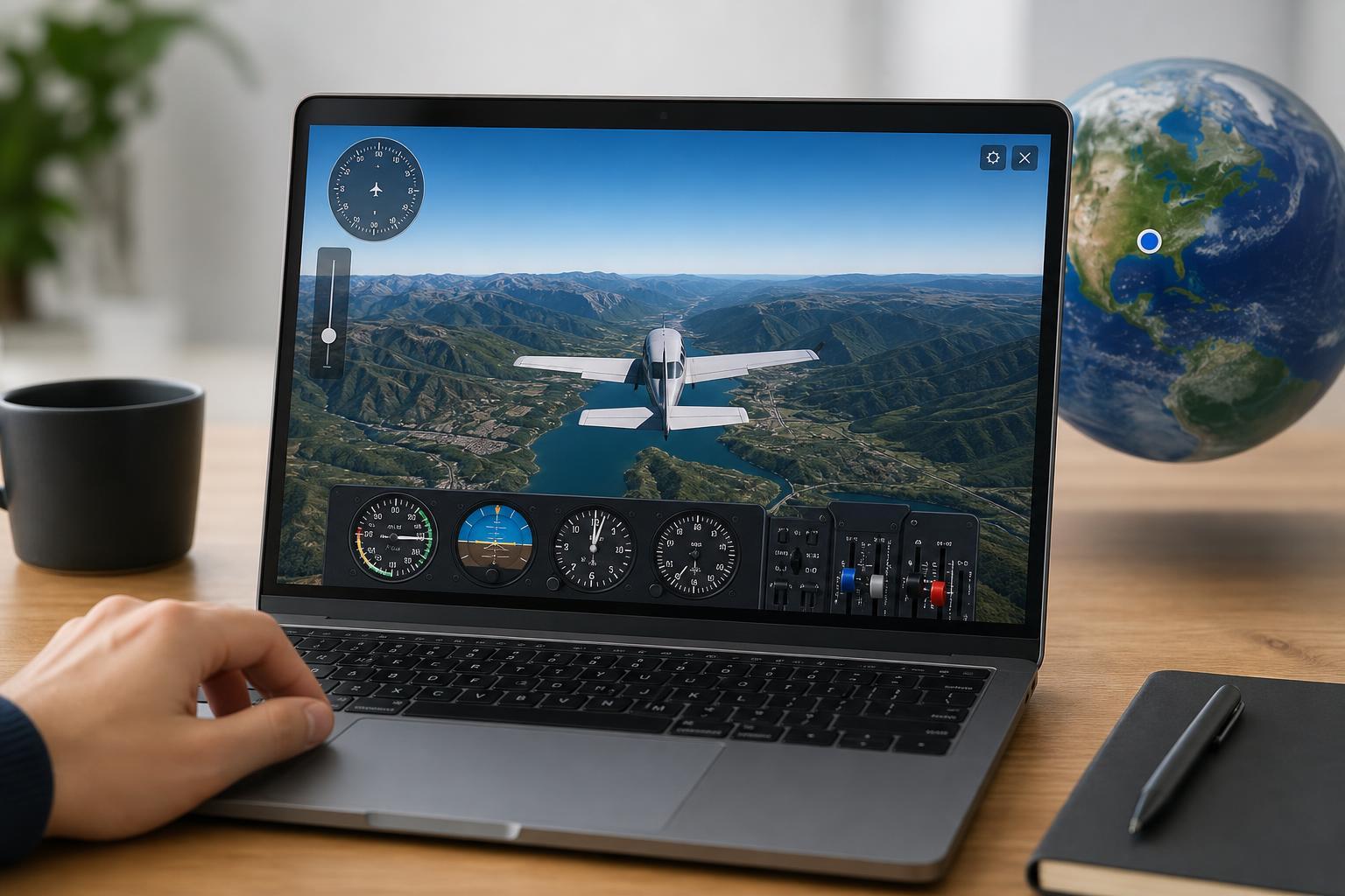 Flying Google Earth’s Hidden Flight Simulator: How to Use It