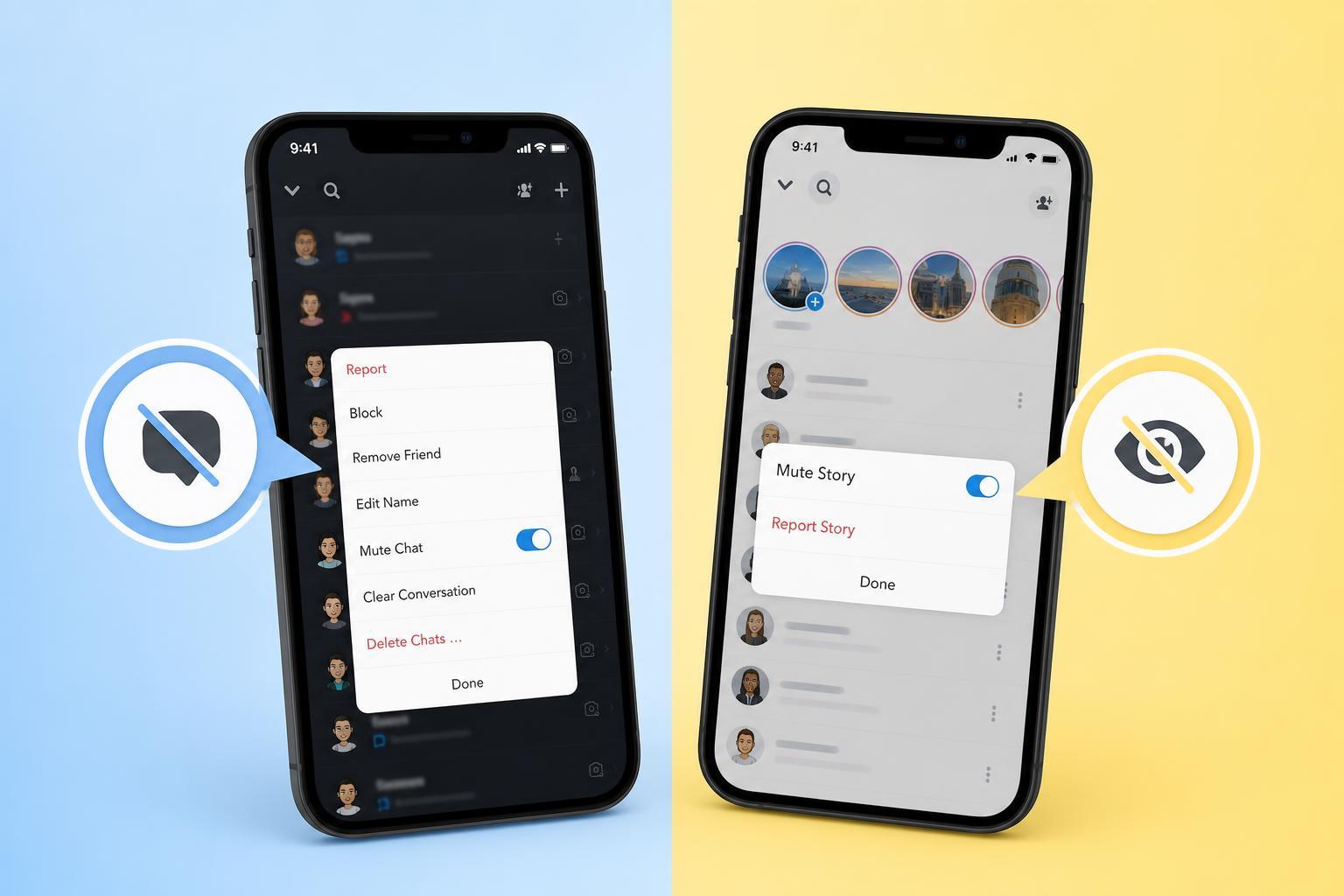 Snapchat Chat Mute vs Story Mute: What’s the Difference?