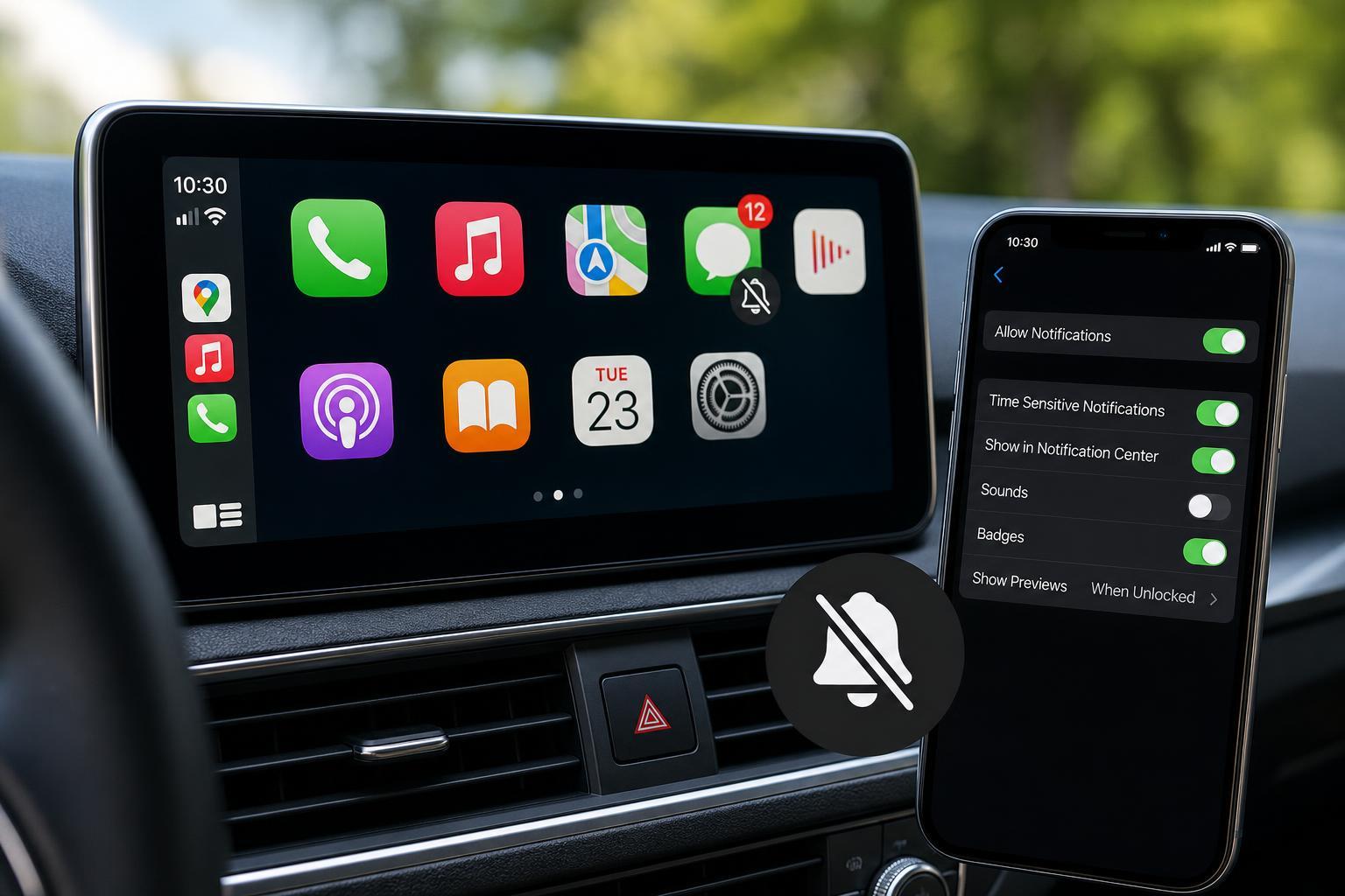 How to Turn Off Message Notifications in Apple CarPlay