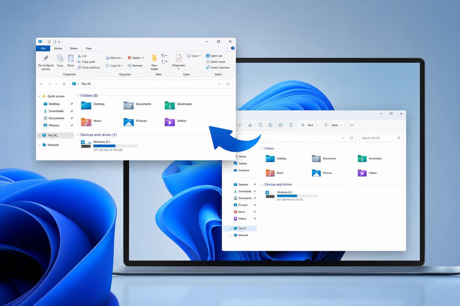 Bring Back the Classic File Explorer Ribbon in Windows 11