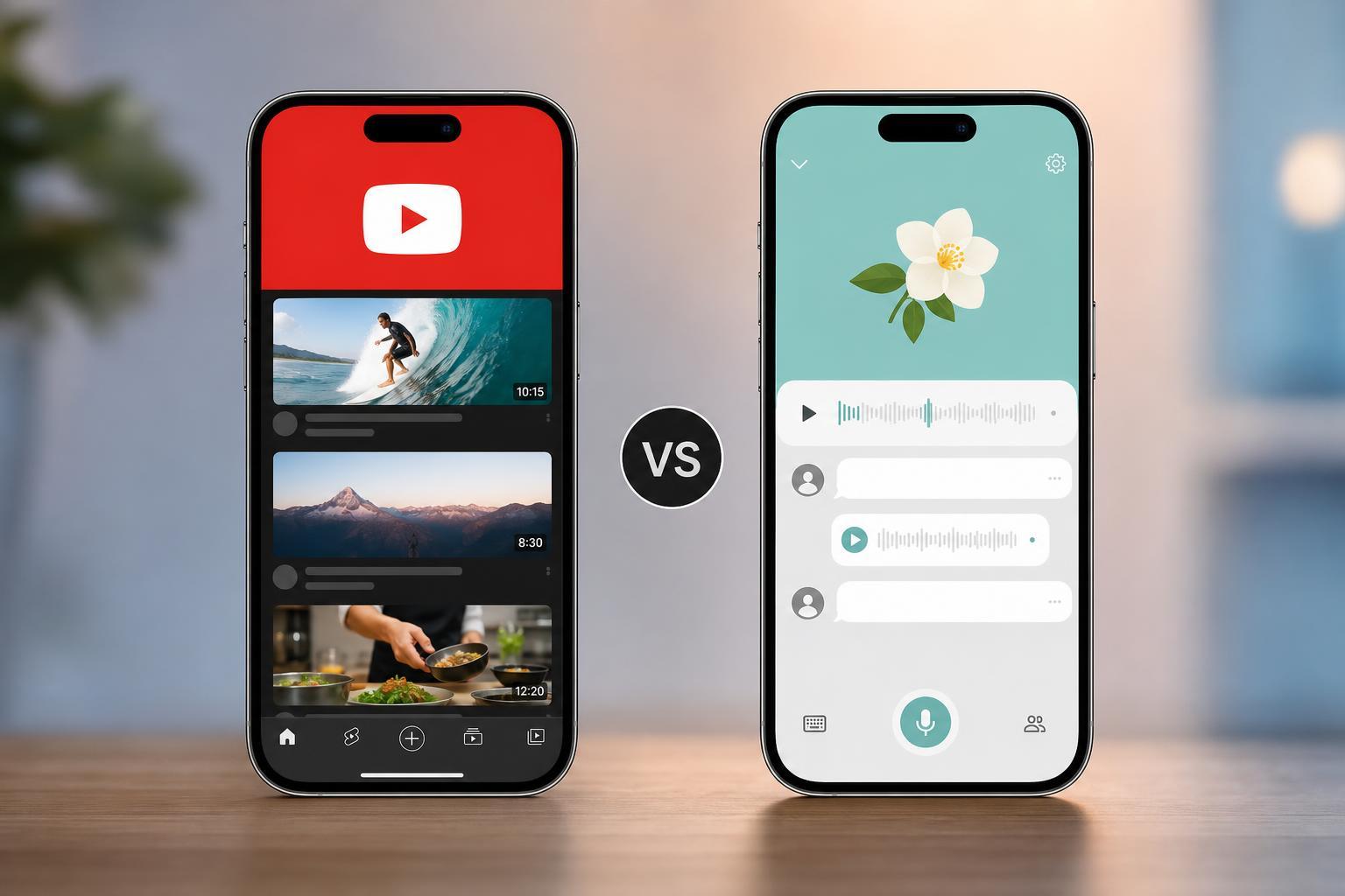 YouTube vs Jasmine on iPhone: Which App Is Better?