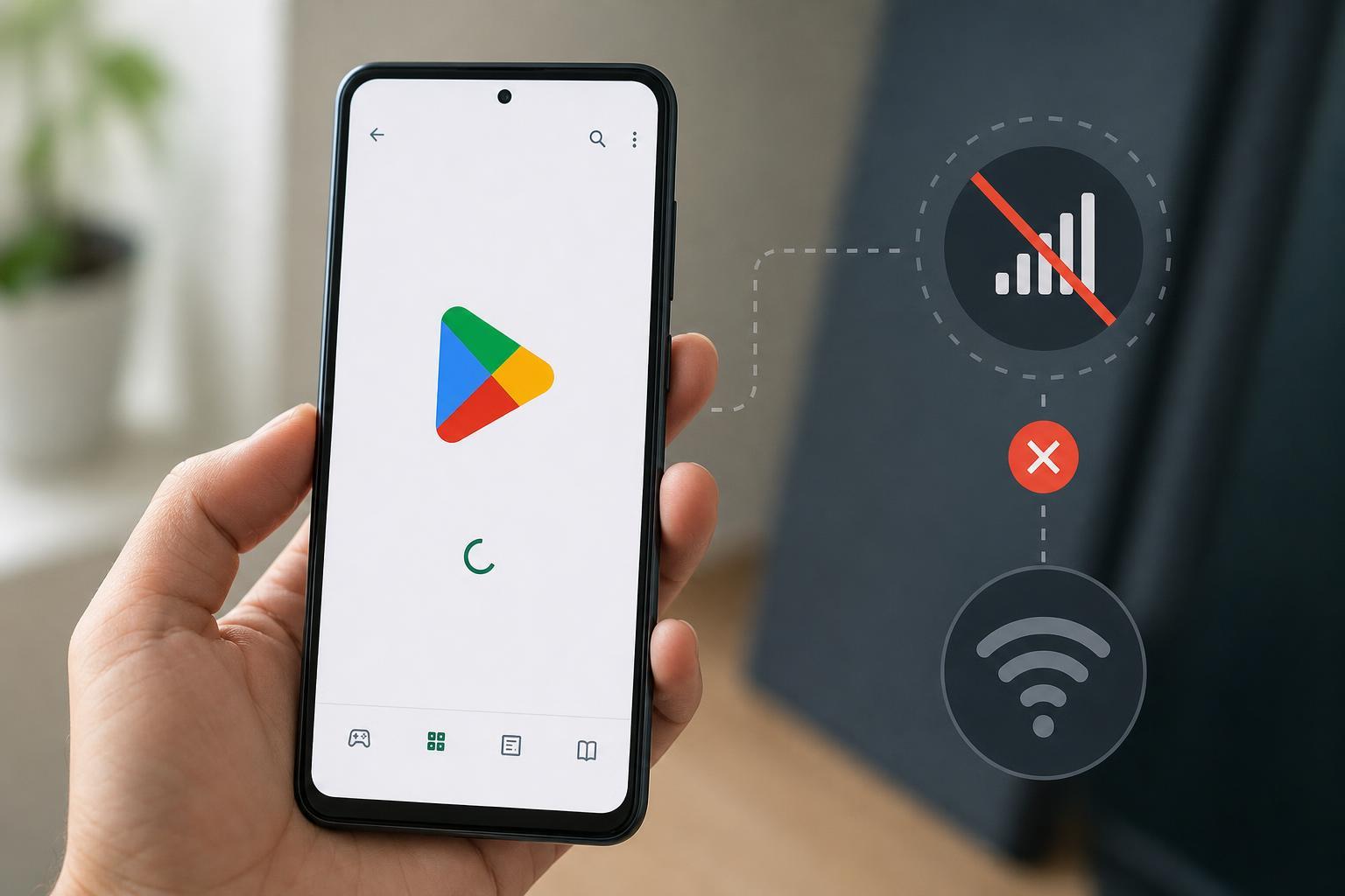 Fixing Google Play Store When It Won’t Work on Mobile Data