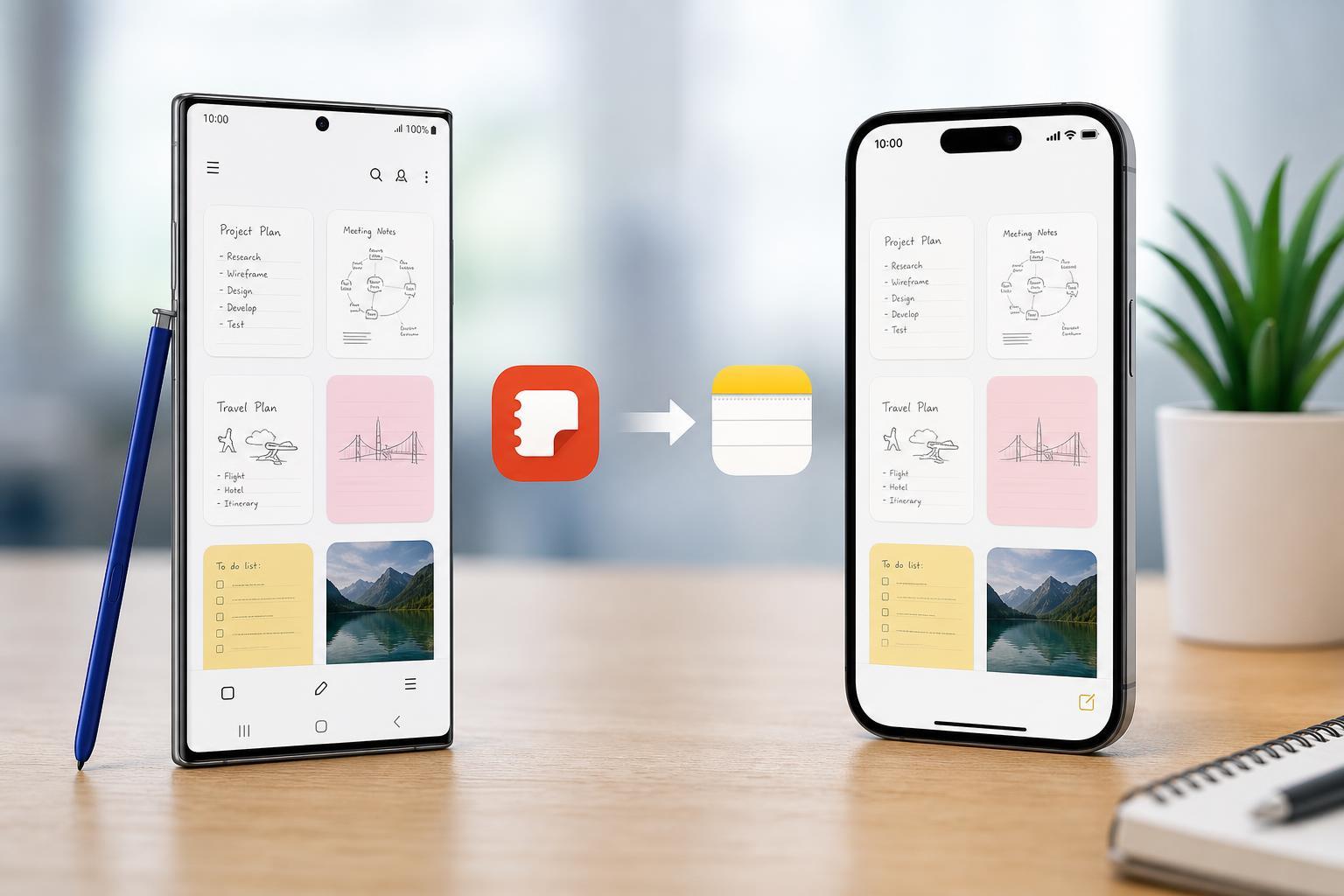 2 Best Ways to Move Samsung Notes to an iPhone
