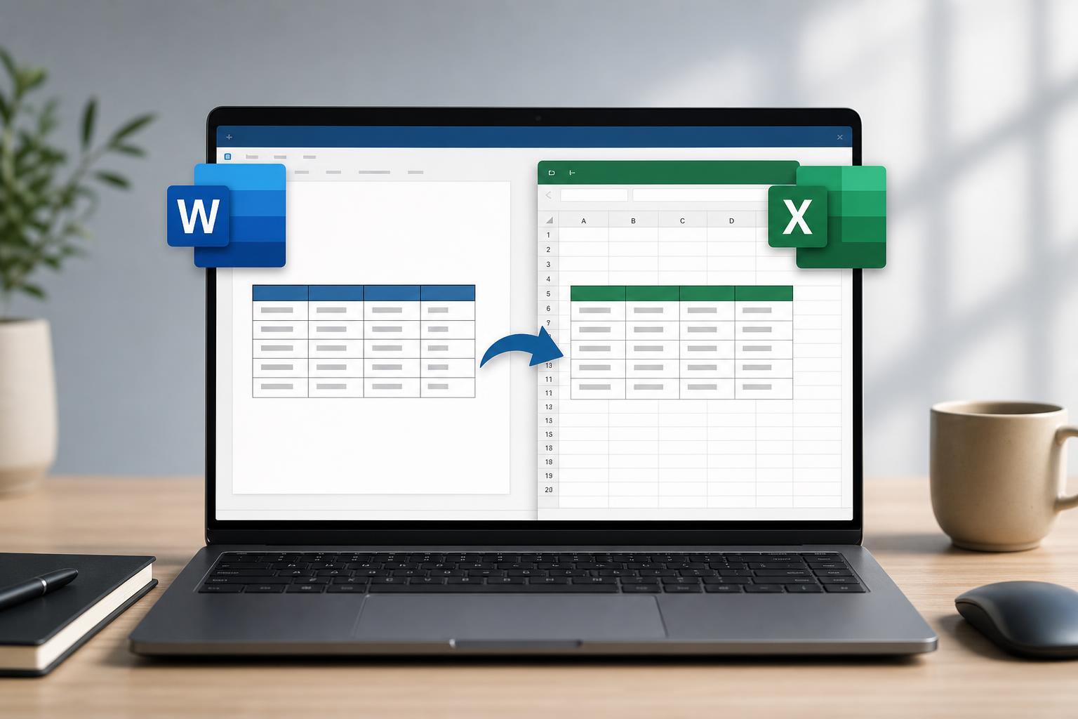How to Move a Word Table into Microsoft Excel in 5 Simple Steps