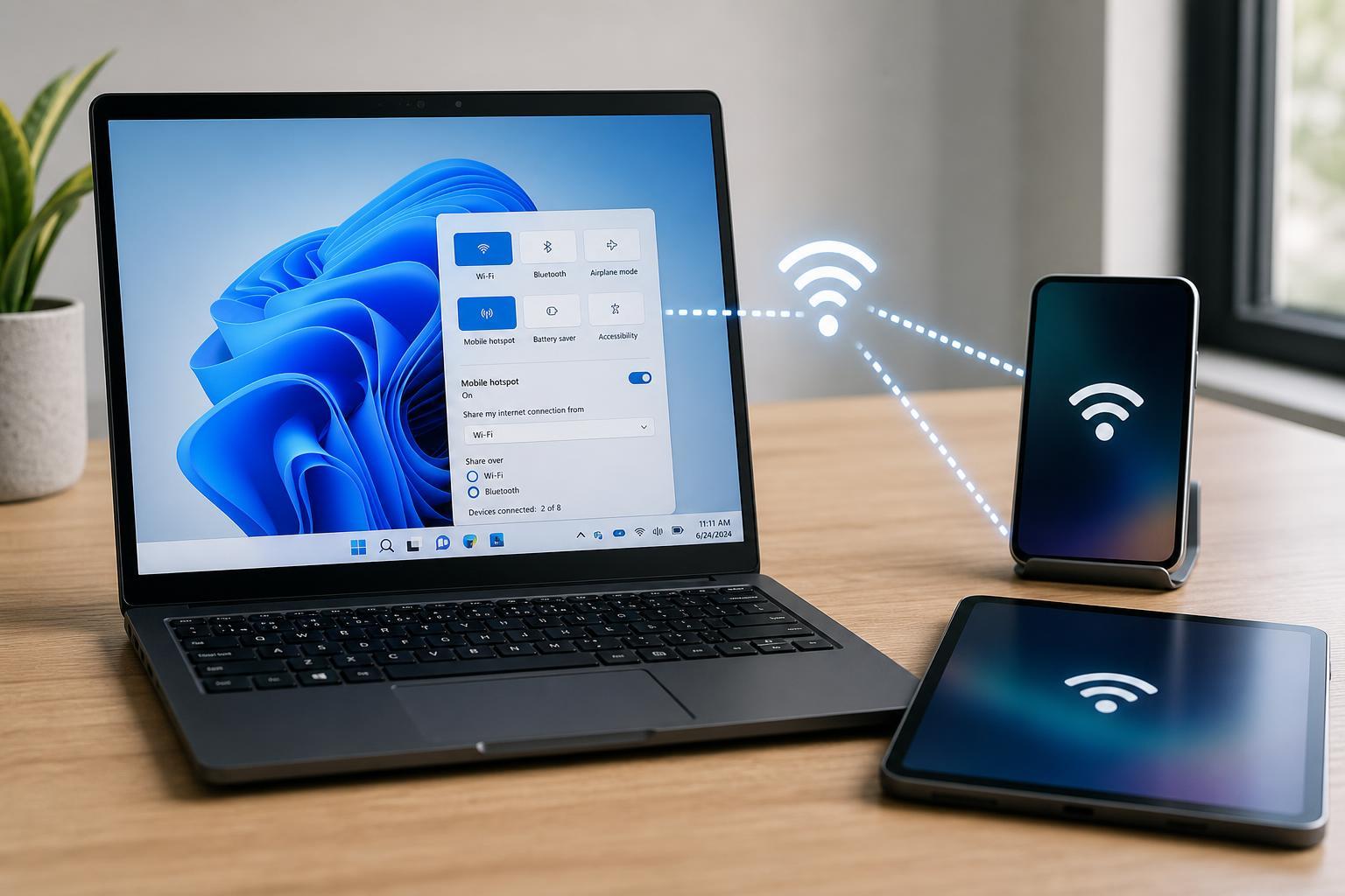 Turning Your Windows 11 PC Into a Mobile Hotspot