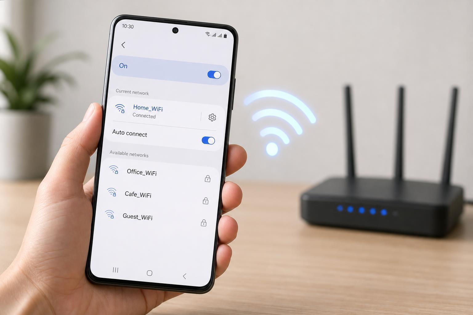 How to Make a Samsung Galaxy Phone Connect to Wi‑Fi Automatically
