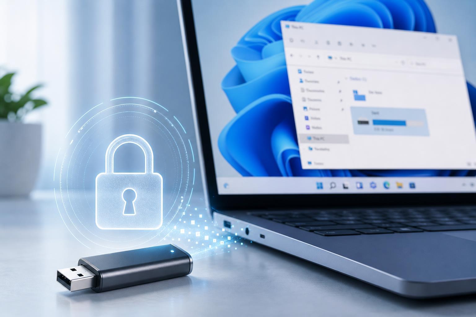 Encrypting and Decrypting a USB Flash Drive in Windows 11