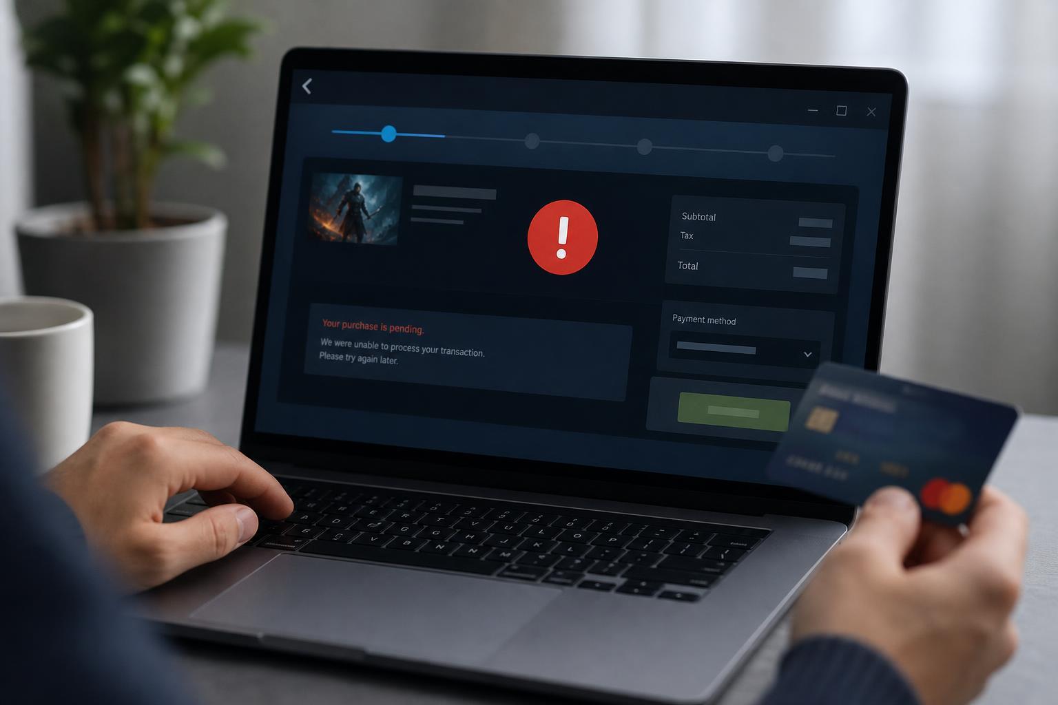 How to Fix Steam’s Pending Purchase (Transaction) Error: 6 Practical Solutions