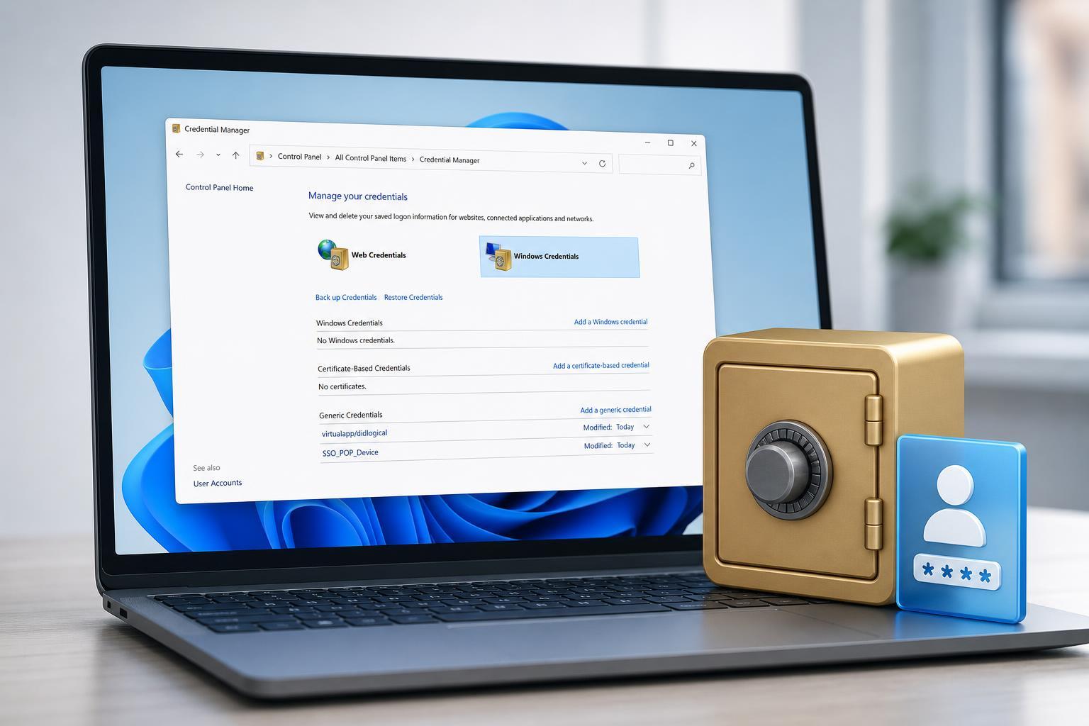How to Open and Use Credential Manager in Windows 10 and 11